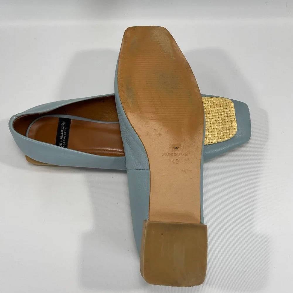 Anthro ANGEL ALARCON Ballet Flats In Blue - Picture 10 of 13